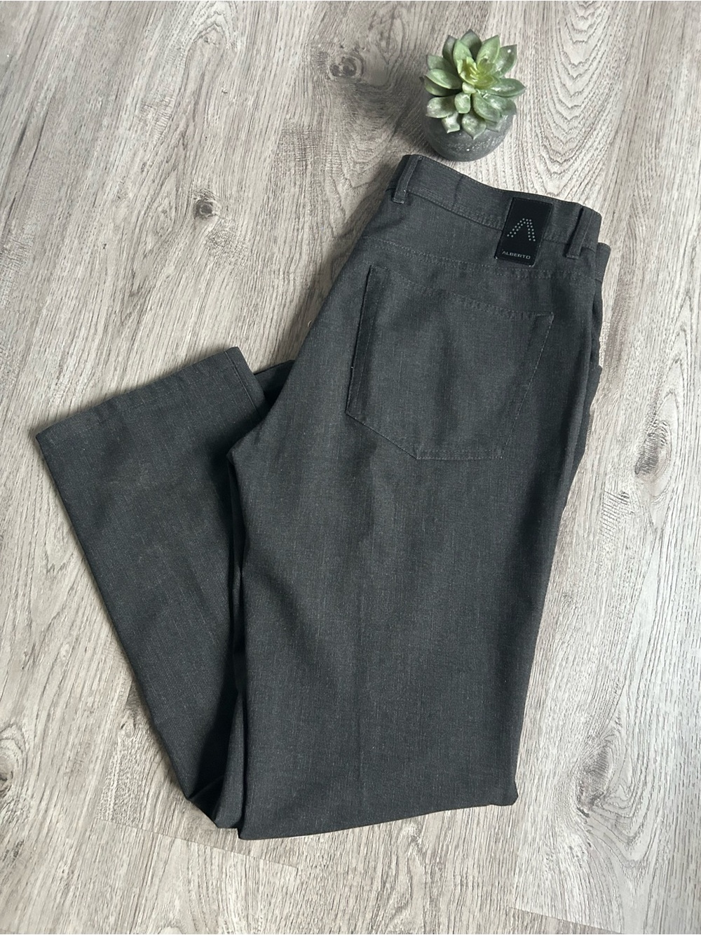 Men's Alberto Stone Ceramica Finest Pants - Dress/Golf (Size
34 X 30)
